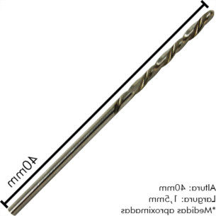 Irwin Broca Aco Rapido 1,5Mm - Kit C/10 Pc