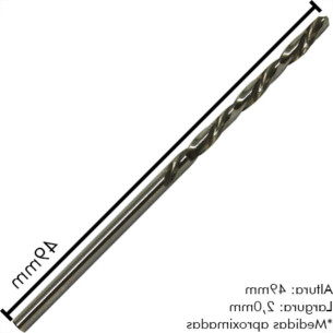 Irwin Broca Aco Rapido 2,0Mm - Kit C/10 Pc