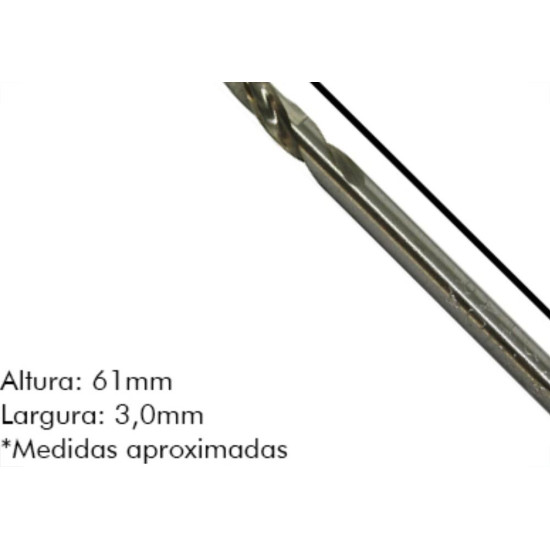 Irwin Broca Aco Rapido 3,0Mm - Kit C/10 Pc