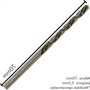 Irwin Broca Aco Rapido 3,5Mm - Kit C/10 Pc