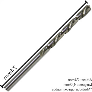 Irwin Broca Aco Rapido 4,0Mm - Kit C/10 Pc