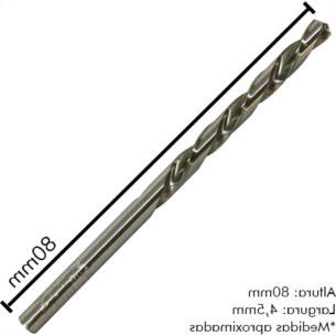 Irwin Broca Aco Rapido 4,5Mm - Kit C/10 Pc