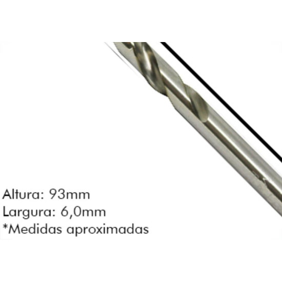 Irwin Broca Aco Rapido 6,0Mm - Kit C/10 Pc