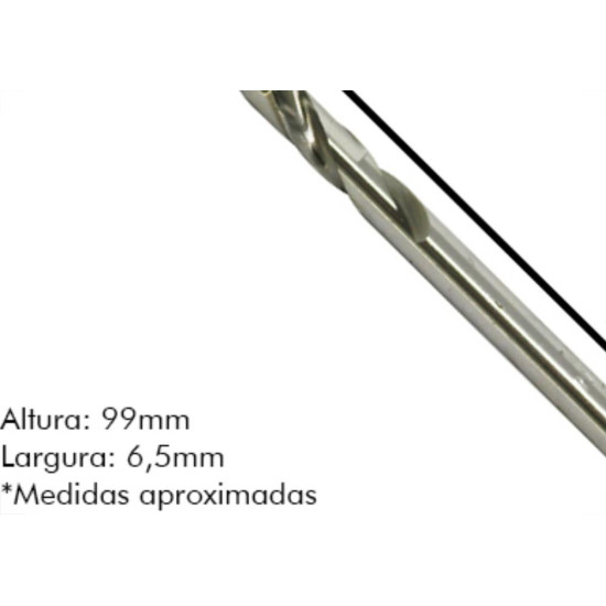 Irwin Broca Aco Rapido 6,5Mm - Kit C/10 Pc