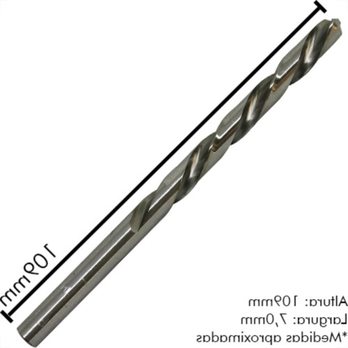 Irwin Broca Aco Rapido 7,0Mm - Kit C/10 Pc Irwin Broca Aco Rapido 7,0Mm - Kit C/10 Pc