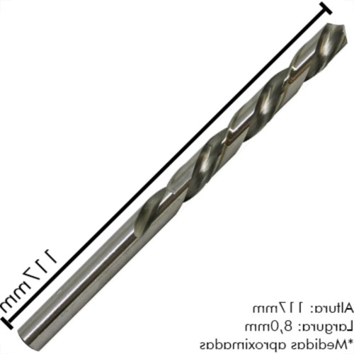 Irwin Broca Aco Rapido 8,0Mm - Kit C/5 Pc