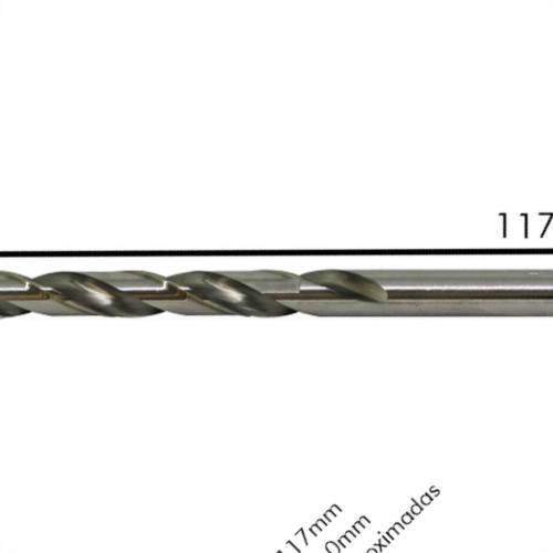 Irwin Broca Aco Rapido 8,0Mm - Kit C/5 Pc