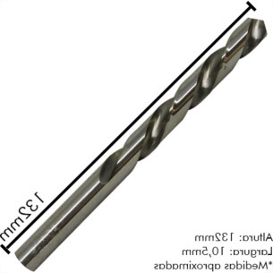 Irwin Broca Aco Rapido 10,5Mm - Kit C/5 Pc