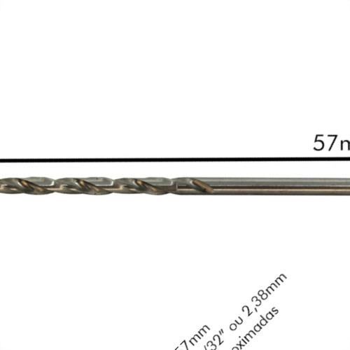 Irwin Broca Aco Rapido D 3/32 - Kit C/10 Pc