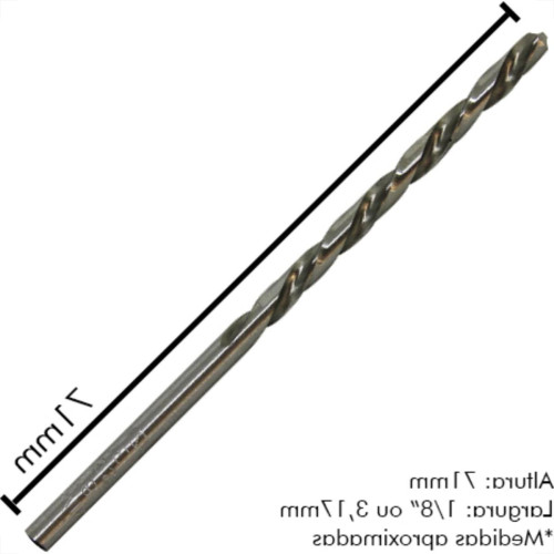 Irwin Broca Aco Rapido F 1/8 - Kit C/10 Pc