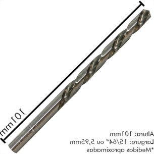 Irwin Broca Aco Rapido M 15/64 - Kit C/10 Pc