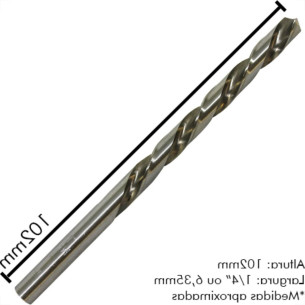 Irwin Broca Aco Rapido N 1/4 - Kit C/10 Pc