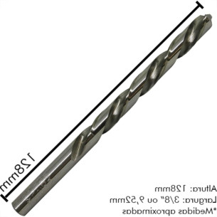 Irwin Broca Aco Rapido S 3/8 - Kit C/5 Pc