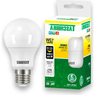 Taschibra Lamp Led Bulbo 12W 3,0K