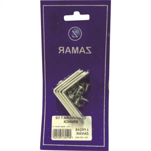 Zamar Cantoneira P/Mov, Bca.11/2 C/4