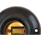 Radial Soquete P/Teto Fixo Preto  - Kit C/10 Pc