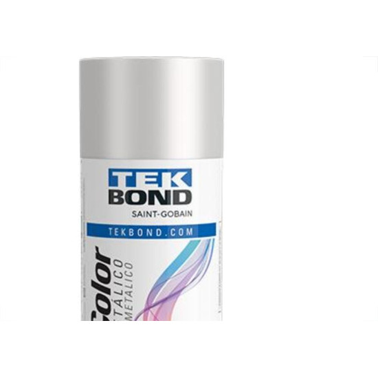 Tek Spray Metalico Prata 350Ml