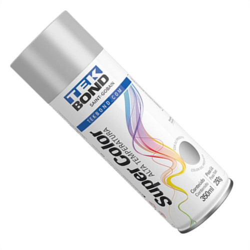 Tek Spray A.Temperat.Aluminio 350Ml