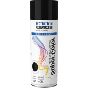 Tek Spray A.Temperat.Preto 350Ml