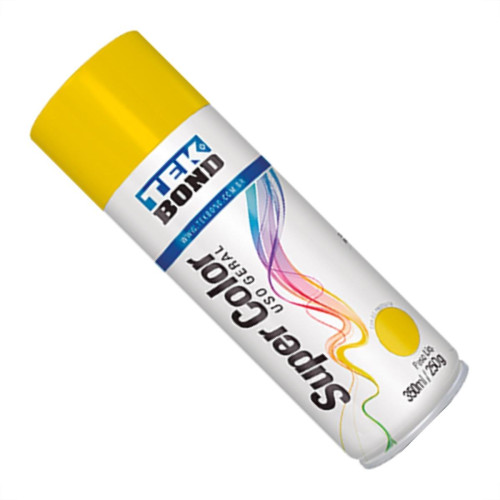 Tek Spray Uso Geral Amarelo 350Ml