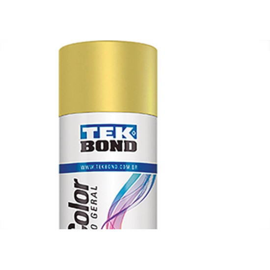 Tek Spray Uso Geral Dourado 350Ml