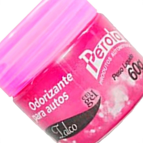 Perola Odorizante P/Auto Talco 60 Gr