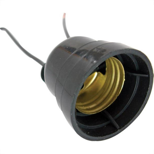 Cerge Soquete C/Rabicho Preto - Kit C/10 Pc