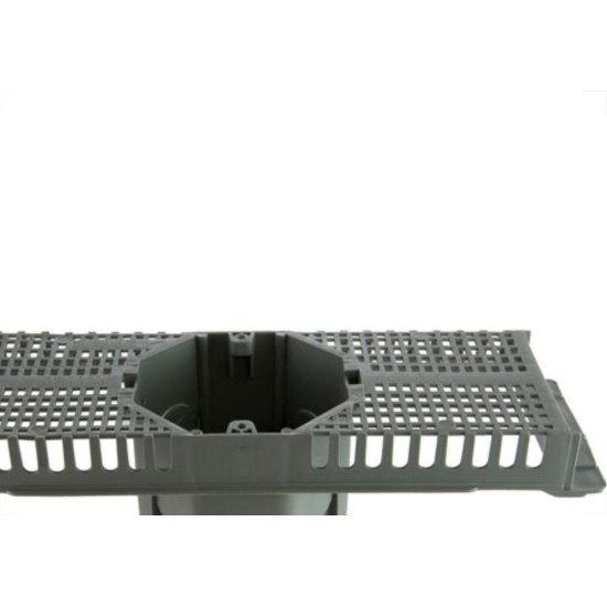 Ri Sampiet Caixinha P/Laje Pvc 30Cm Forr.Cinza - Kit C/28 Pc Ri Sampiet Caixinha P/Laje Pvc 30Cm Forr.Cinza - Kit C/28 Pc