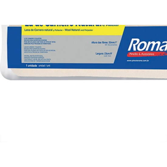 Pinceis Rolo La Roma Mista 280/1 23Cm Pinceis Rolo La Roma Mista 280/1 23Cm