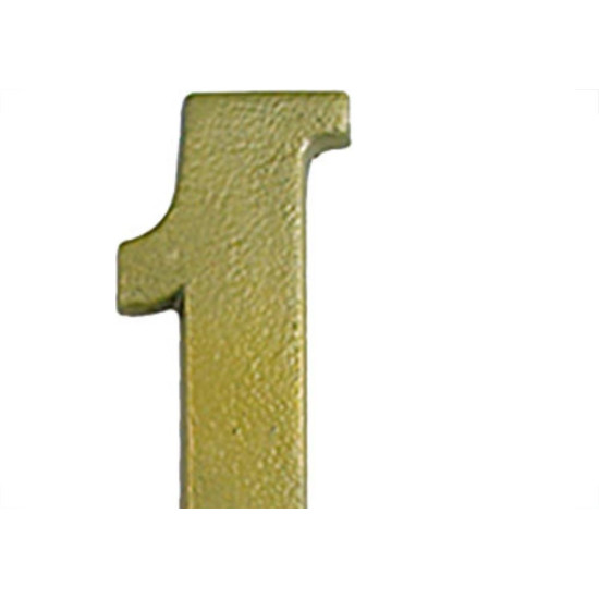Pexcel Numero Colonial Bronze 1 - Kit C/10 Pc Pexcel Numero Colonial Bronze 1 - Kit C/10 Pc