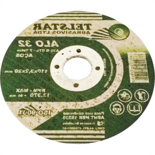Telstar Disco Corte Ferro 110 X 20 - Kit C/10 Pc