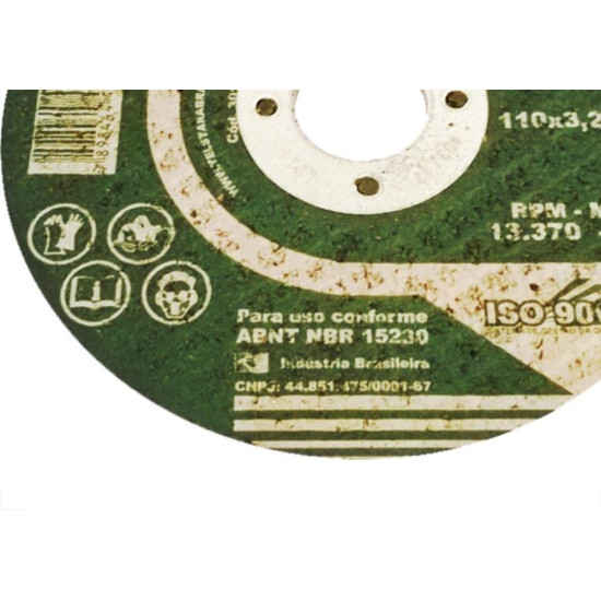 Telstar Disco Corte Ferro 110 X 20 - Kit C/10 Pc
