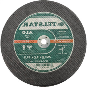 Telstar Disco Corte Ferro C 10X5/8 - Kit C/5 Pc