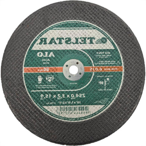 Telstar Disco Corte Ferro C 10X5/8 - Kit C/5 Pc