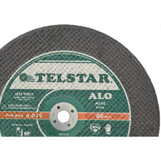 Telstar Disco Corte Ferro C 10X5/8 - Kit C/5 Pc