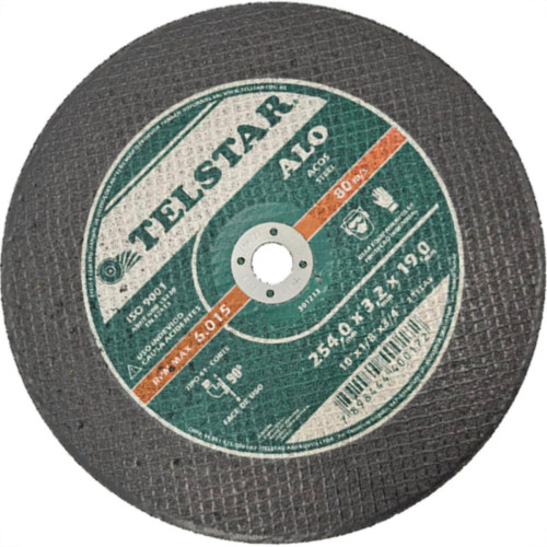 Telstar Disco Corte Ferro C.10X3/4 - Kit C/5 Pc
