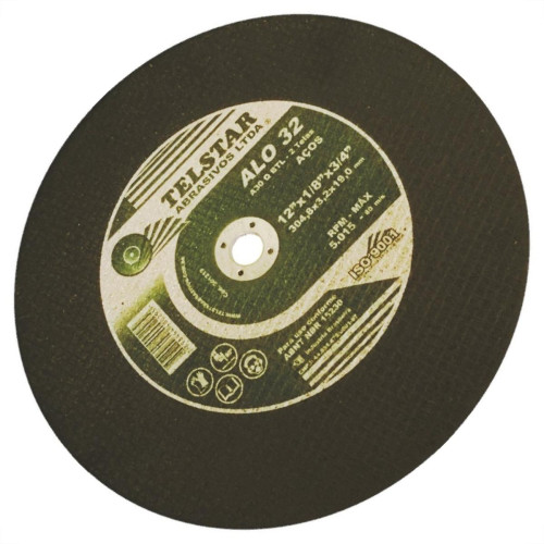 Telstar Disco Corte Ferro E 12X3/4 - Kit C/5 Pc