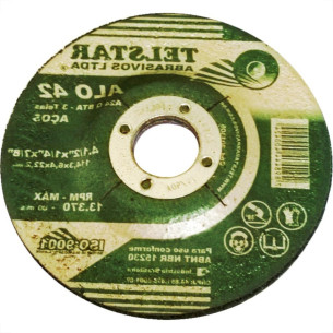 Telstar Disco Tels.Desbaste 4.1/2X7/8- Ao42 - Kit C/5 Pc