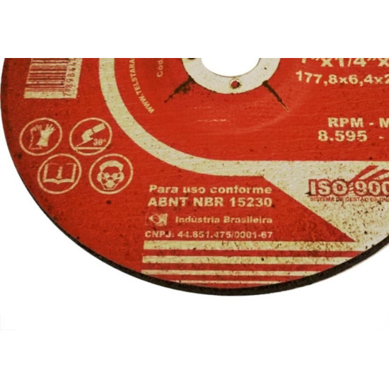 Telstar Disco Tels.Desb/Inox 7 X 7/8- A45