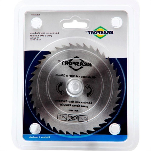Brasfort Serra Circ.4.3/8 X 40 X 20 Brasfort Serra Circ.4.3/8 X 40 X 20