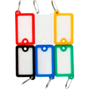 Western Chaveiro Identif 6Pcs  K-7