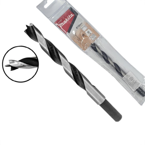 Makita Broca Aco Carbono 3Ponta 12Mm