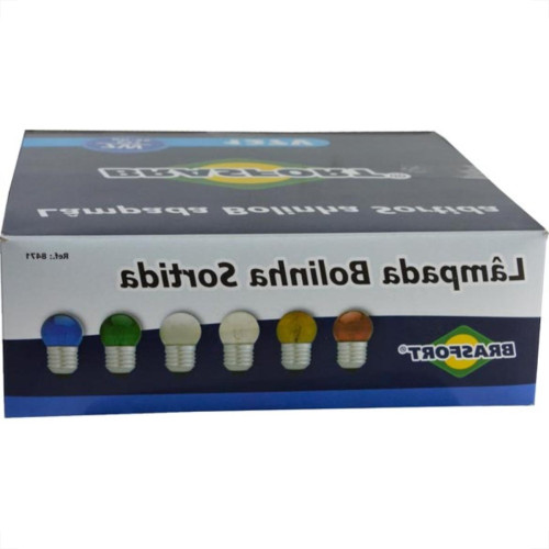 Brasfort Lamp Bolinha 15W 127V Sort - Kit C/25 Pc Brasfort Lamp Bolinha 15W 127V Sort - Kit C/25 Pc