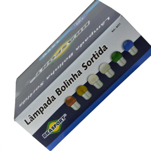 Brasfort Lamp Bolinha 15W 127V Sort - Kit C/25 Pc Brasfort Lamp Bolinha 15W 127V Sort - Kit C/25 Pc