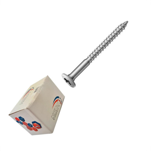 Newfix Diversos Parafuso Tampinha Phillips Nfix 4,8X 75 Newfix Diversos Parafuso Tampinha Phillips Nfix 4,8X 75