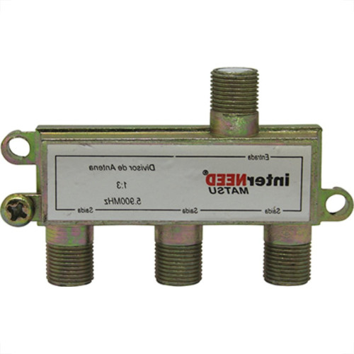 Interneed Divisor Cabo Coaxial 3X75 - Kit C/10 Pc Interneed Divisor Cabo Coaxial 3X75 - Kit C/10 Pc