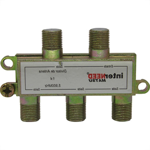 Interneed Divisor Cabo Coaxial 4X75 - Kit C/10 Pc Interneed Divisor Cabo Coaxial 4X75 - Kit C/10 Pc
