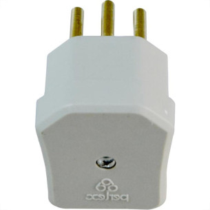 Perlex Pino Gigante 2P+T 10A 2055 - Kit C/10 Pc
