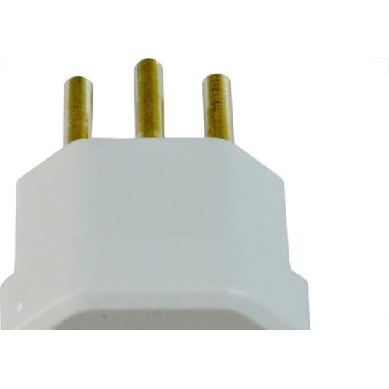 Perlex Pino Gigante 2P+T 10A 2055 - Kit C/10 Pc