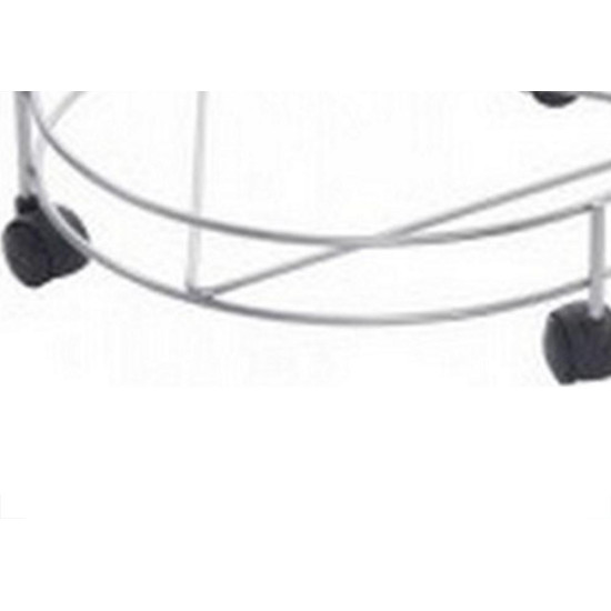 M.S.Ganchos Suporte P/Botijao Simples C/Rod.Ms